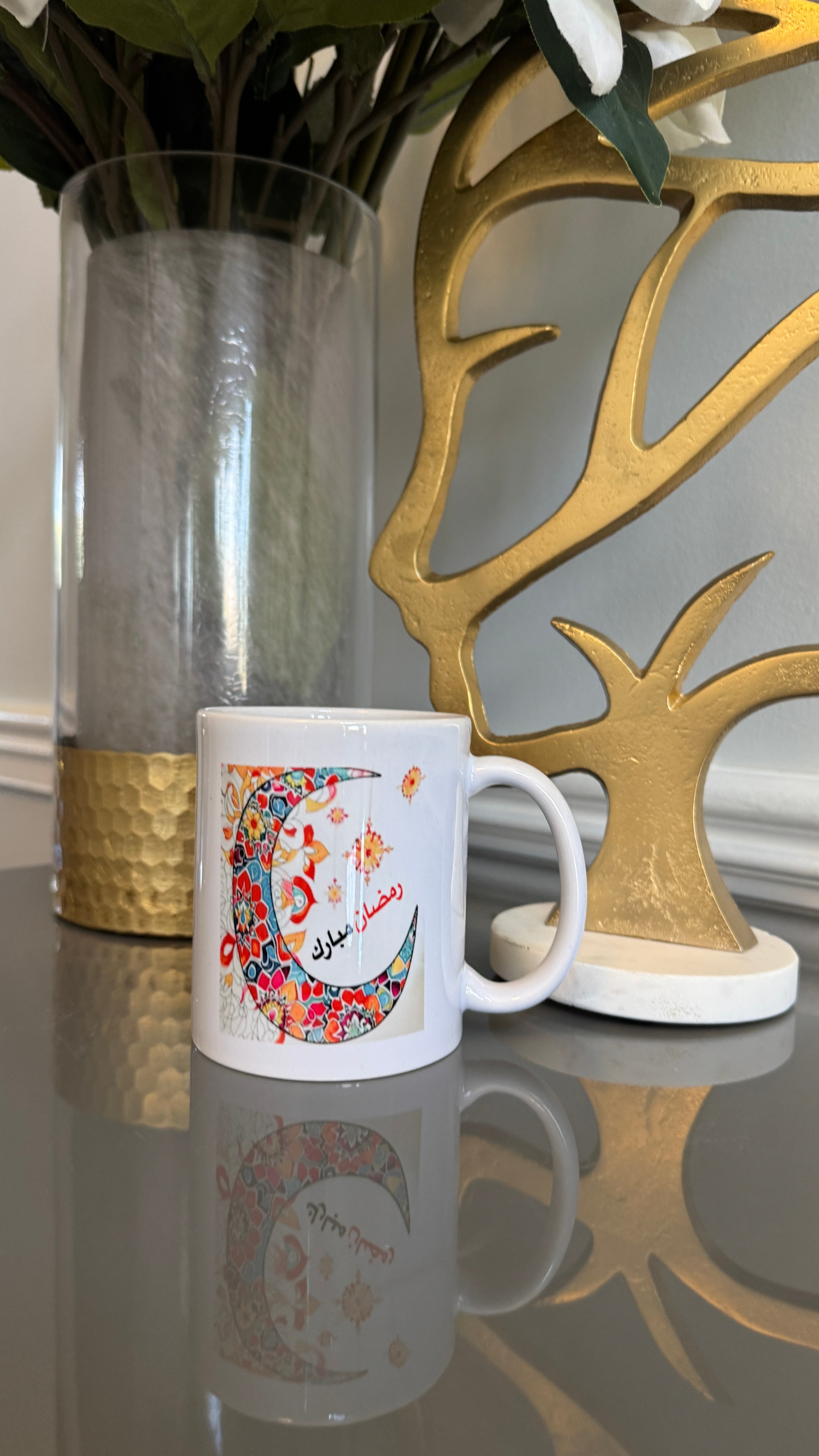 Coffee Mug designed with a Ramadan theme