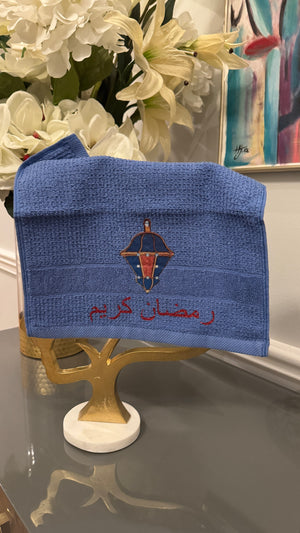 Light Blue Towel Ramadan Musaharati theme.