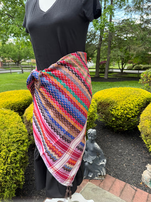 Multi color Keffiyeh, wrap