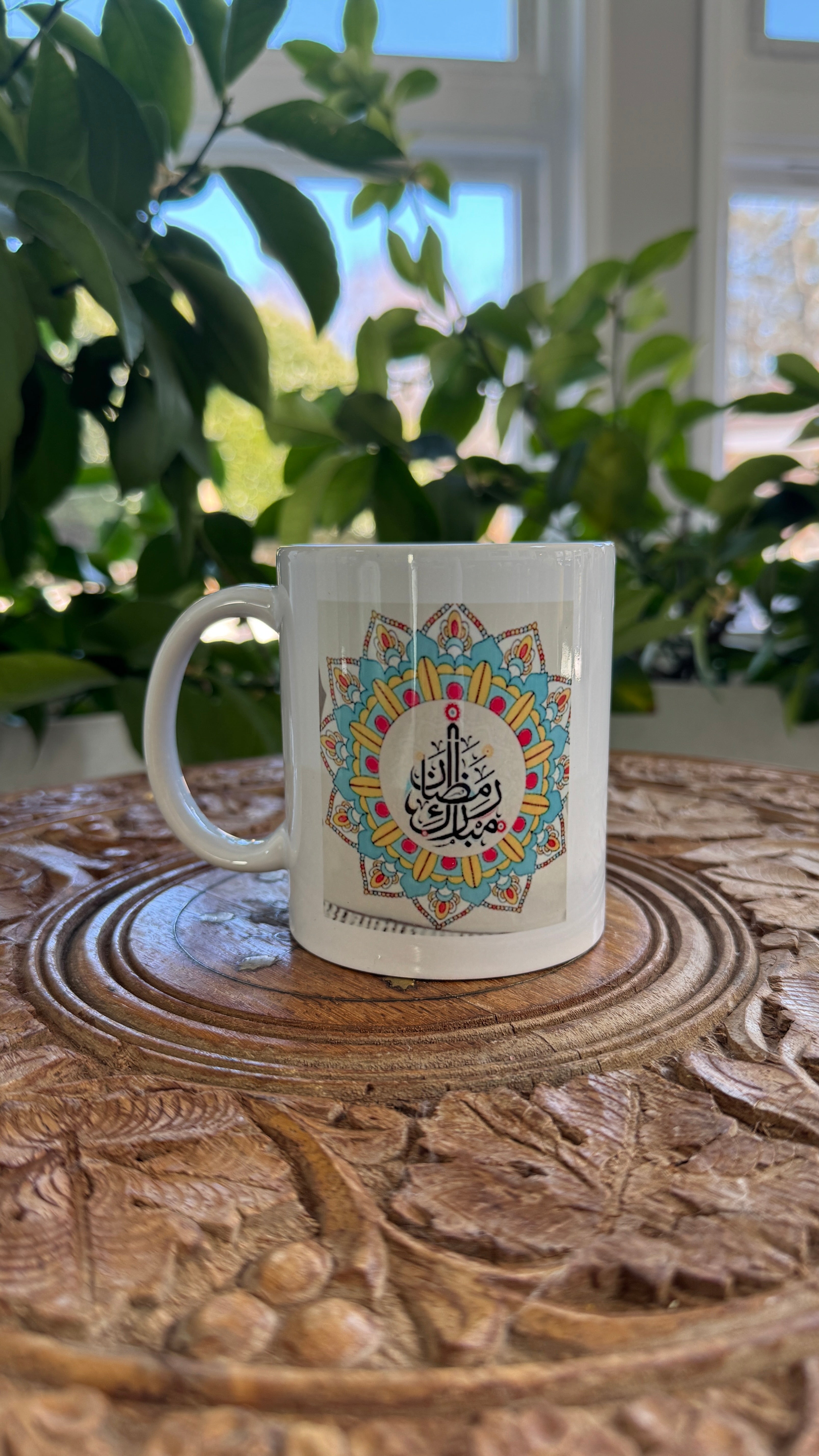 Coffee Mug designed with a Ramadan theme