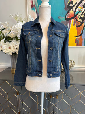 Teens Denim Jacket, sequin Fatima Hand