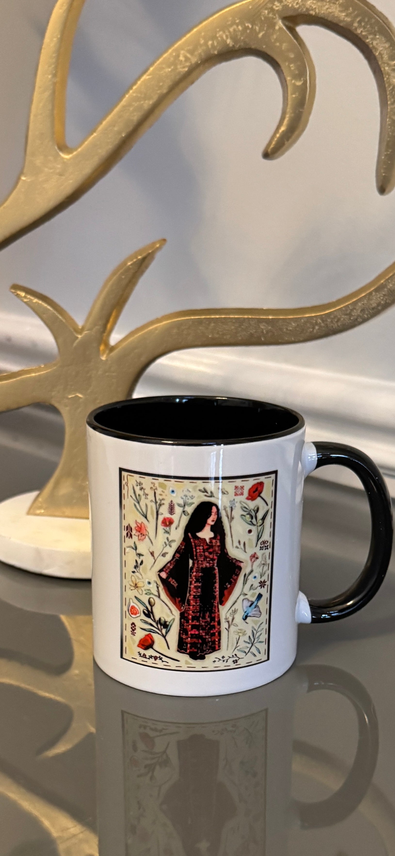 Coffee Mug designed with Arabian beauty.