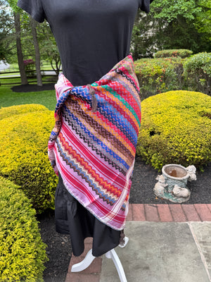 Multi color Keffiyeh, wrap
