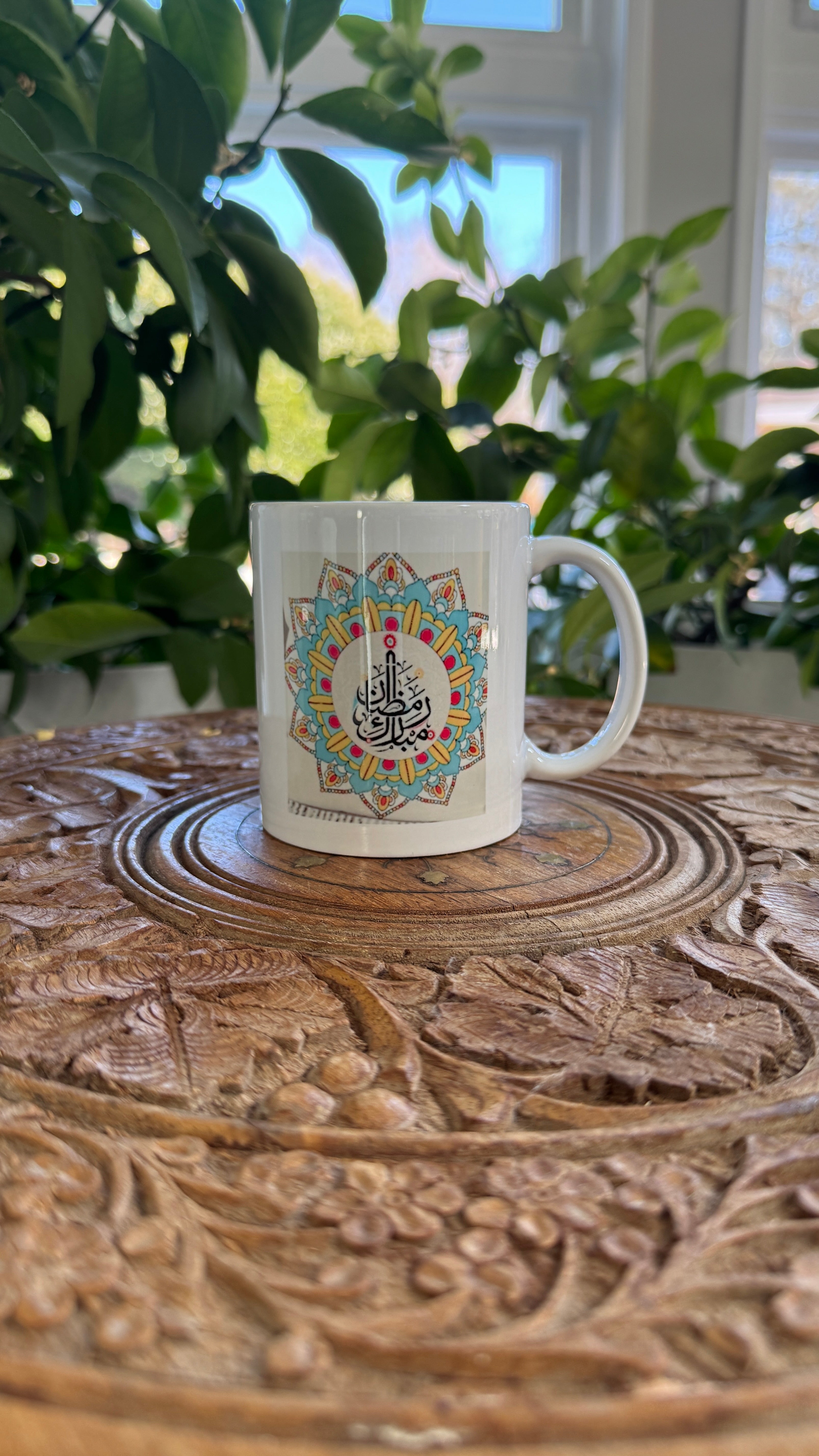 Coffee Mug designed with a Ramadan theme