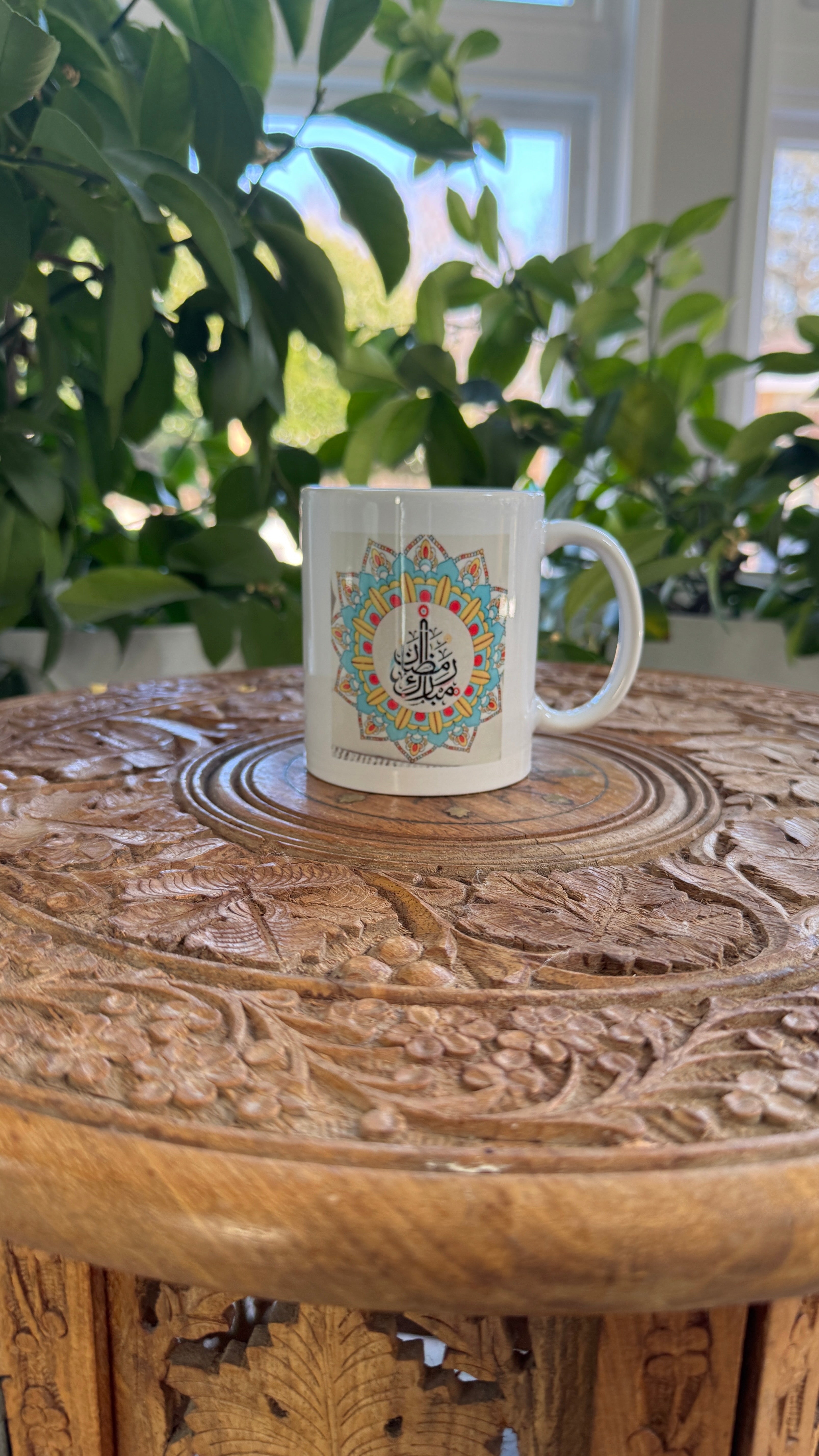 Coffee Mug designed with a Ramadan theme