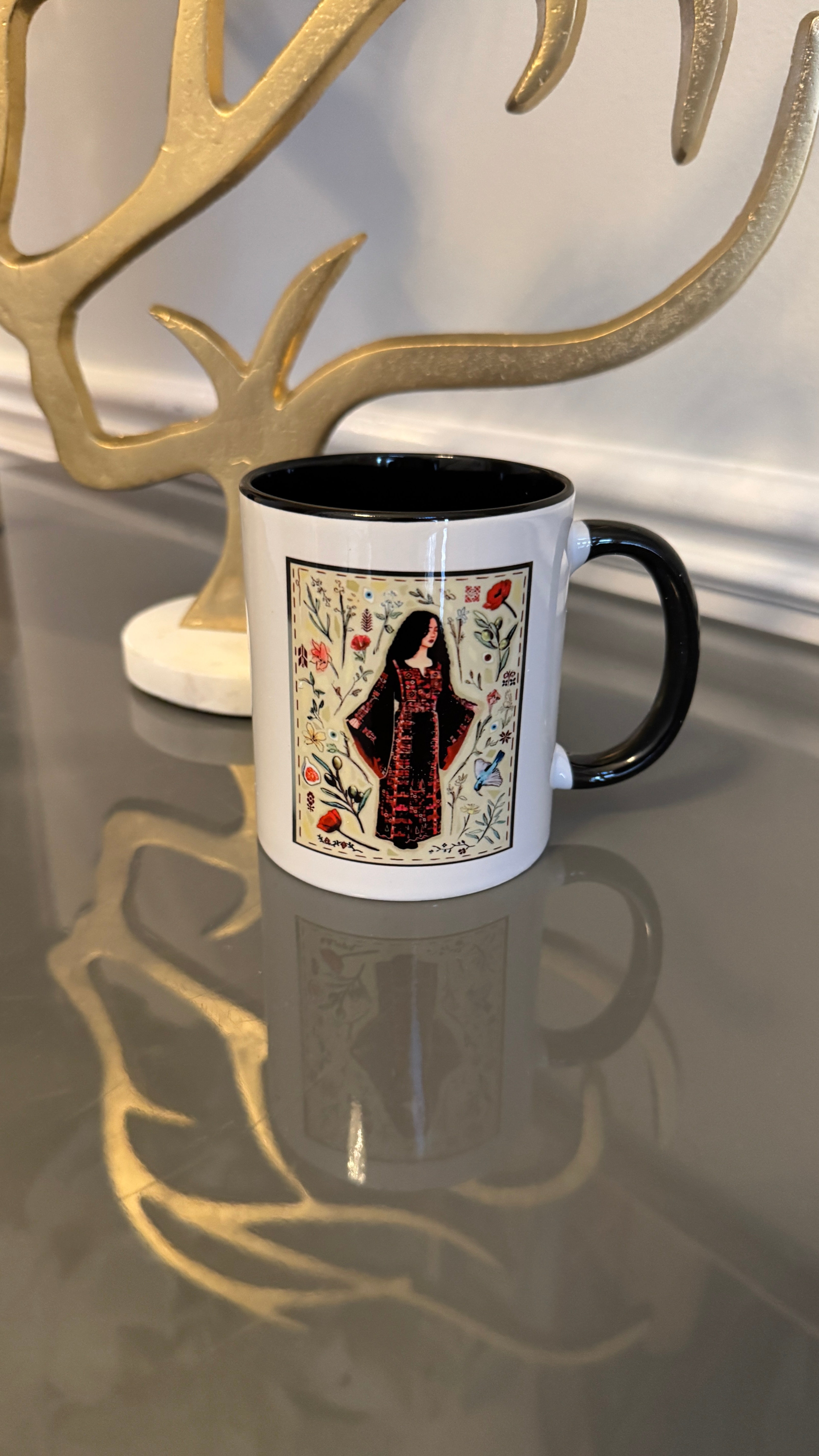 Coffee Mug designed with Arabian beauty.