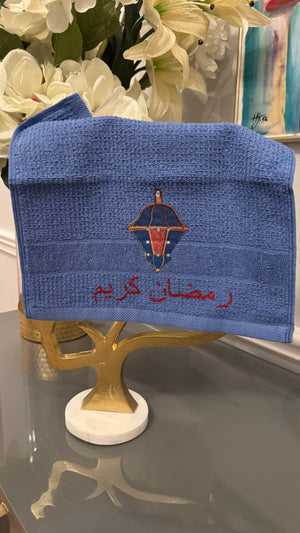 Light Blue Towel Ramadan Musaharati theme.