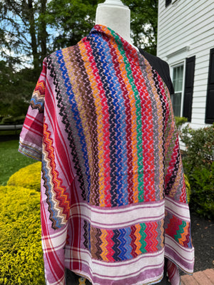 Multi color Keffiyeh, wrap