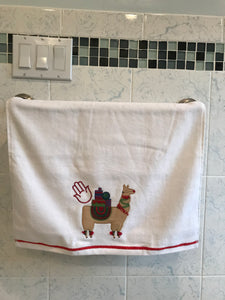 Christmas towel cotton towel