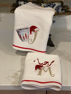 Christmas towels cotton towel