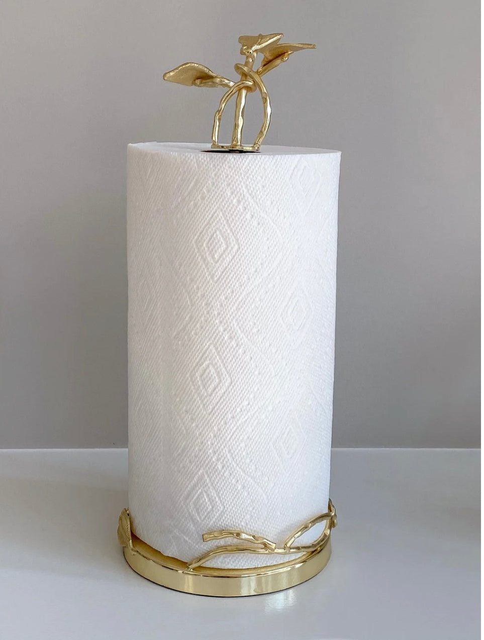 Gold Stainless Paper Towel Holder
