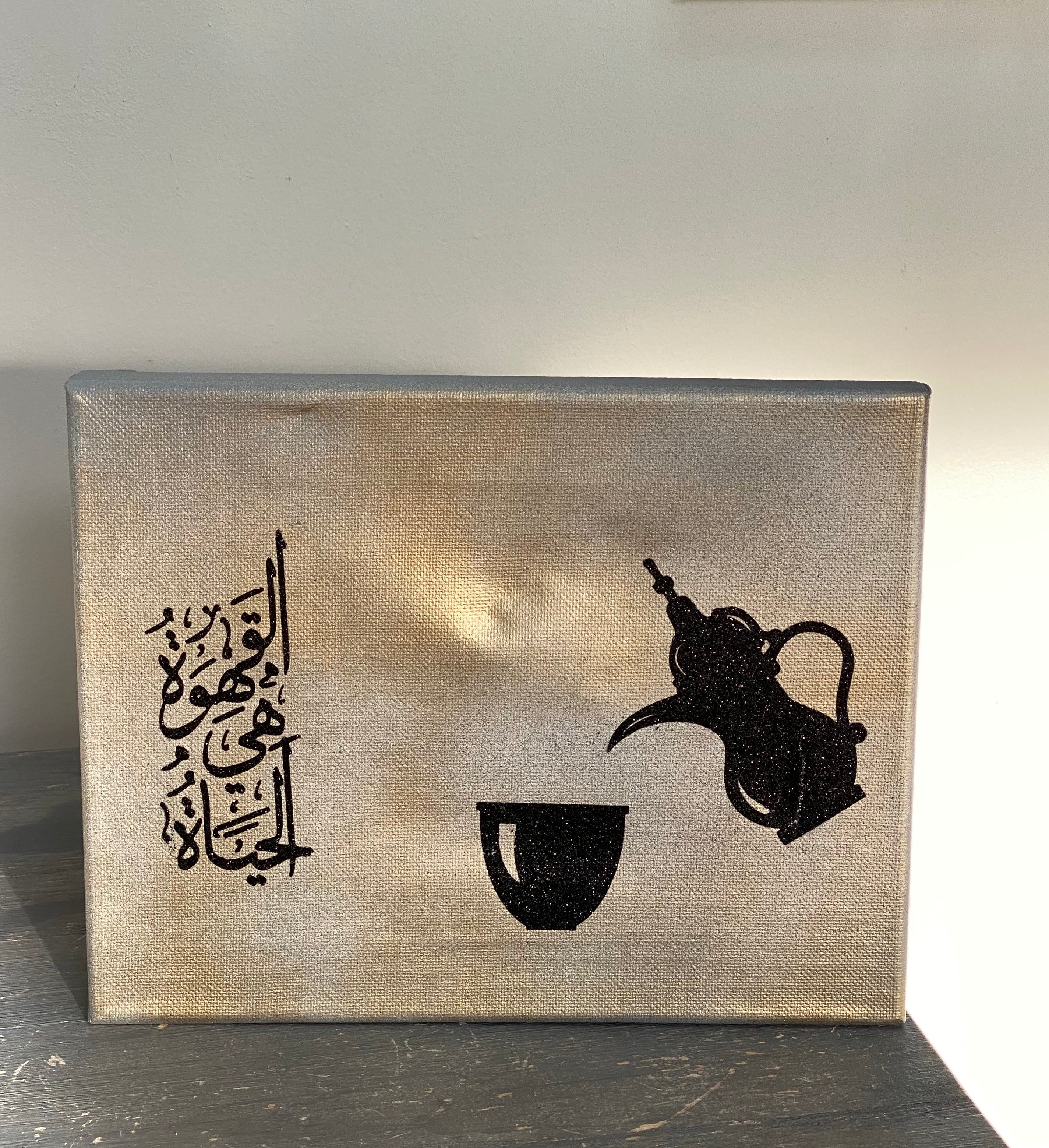 Coffee Sign on Canvas