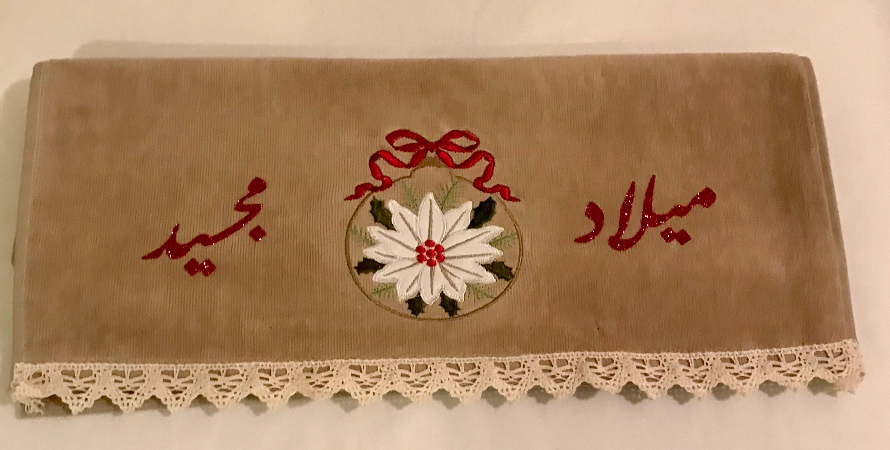 Christmas towel , Cotton towel