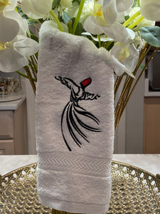 White Towel with Darvish design