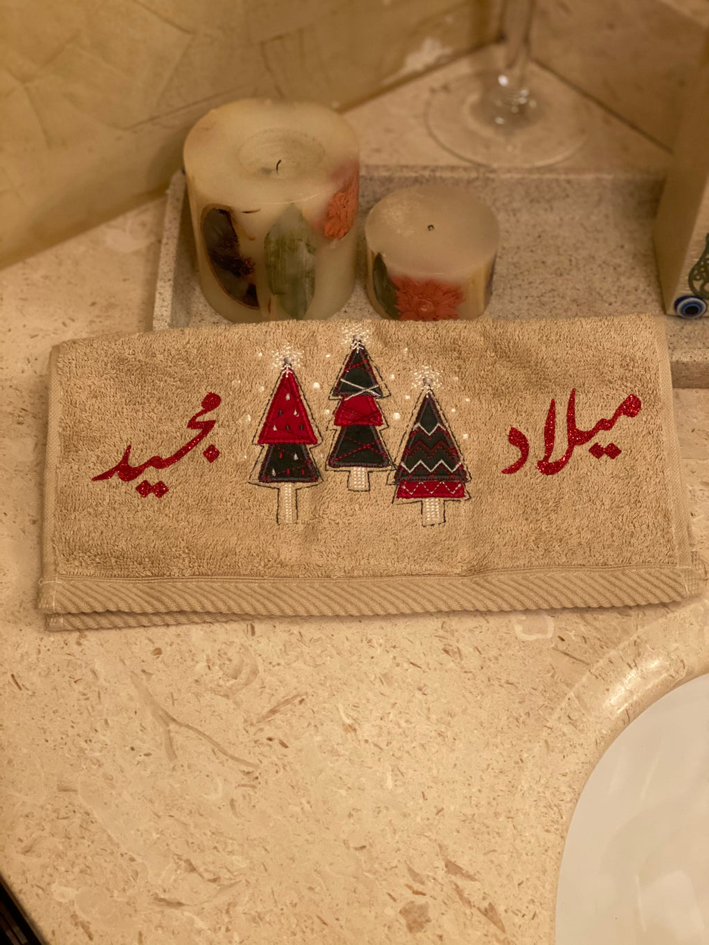 Christmas Towels cotton towels Christmas tree