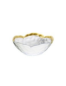 White Porcelain Flower Shaped Bowl