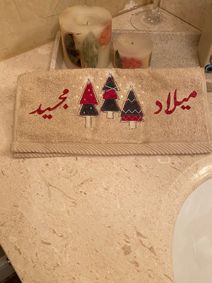Christmas Towels cotton towels Christmas tree